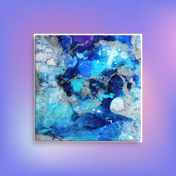 Print on Canvas. Happiness is a bubble - Image 4