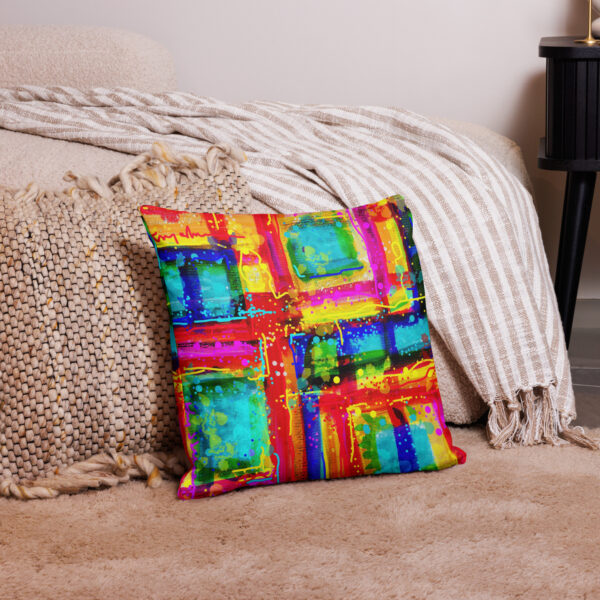 Premium Art Pillow Case. Summer Symphony - Image 3