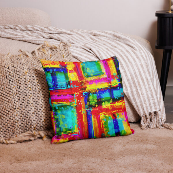 Premium Art Pillow Case. Summer Symphony - Image 5