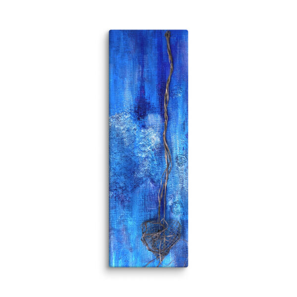 Art Print on Canvas. Blue June - Image 6