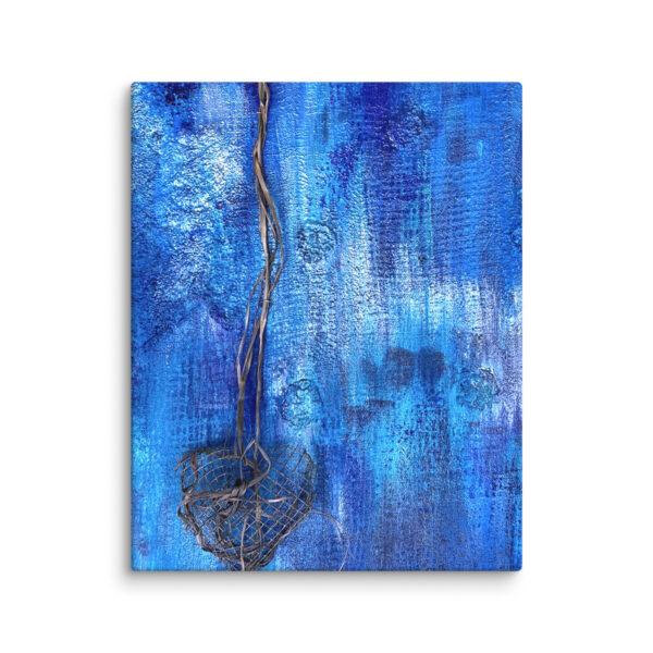 Art Print on Canvas. Blue June - Image 36
