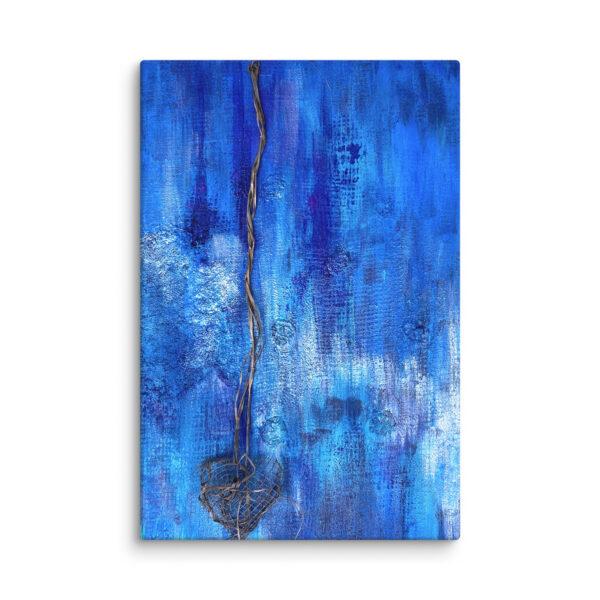 Art Print on Canvas. Blue June - Image 8