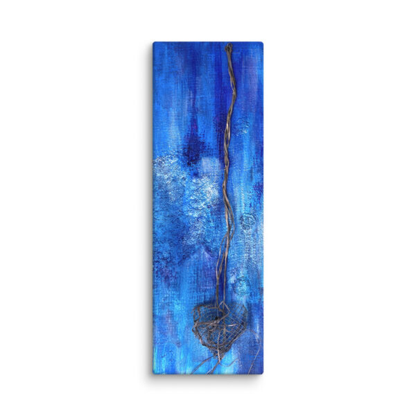 Art Print on Canvas. Blue June - Image 10