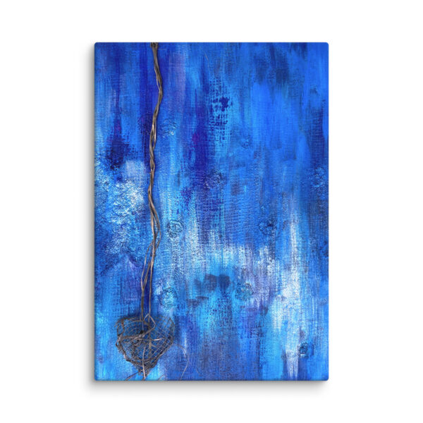 Art Print on Canvas. Blue June - Image 12