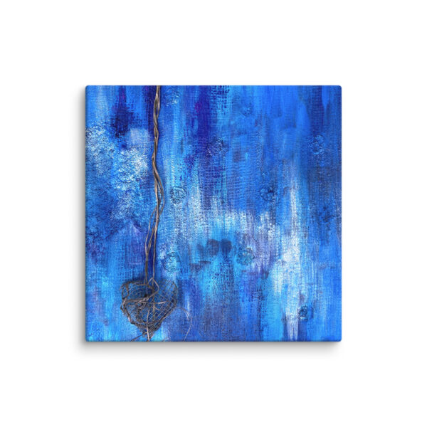 Art Print on Canvas. Blue June - Image 13