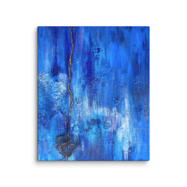 Art Print on Canvas. Blue June - Image 14