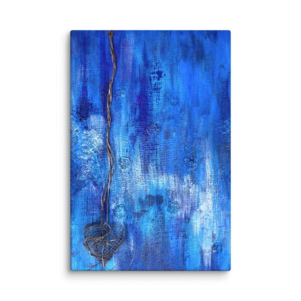 Art Print on Canvas. Blue June - Image 16