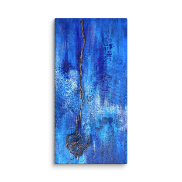 Art Print on Canvas. Blue June - Image 17