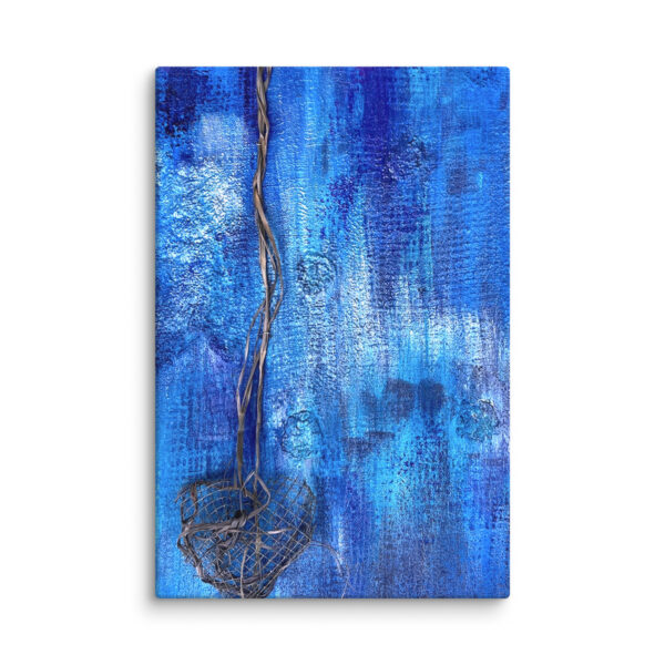 Art Print on Canvas. Blue June - Image 32
