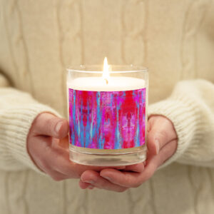 Glass Jar Soy Wax Candle – Pink Dreams