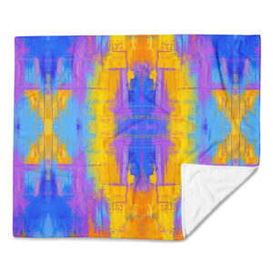  Summer Memories  Throw Art Blanket - 50×60