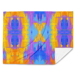  Summer Memories  Throw Art Blanket