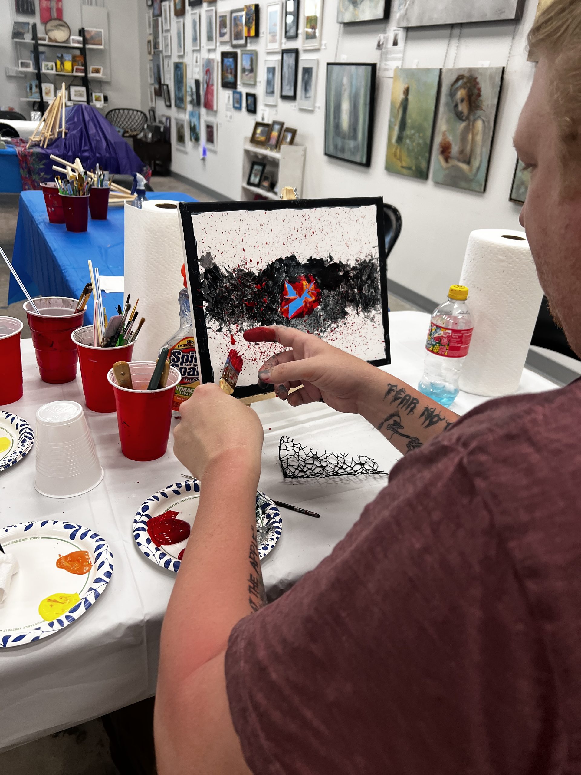 Art Workshop- ABSTRACT ART FOR THE “I’M NOT AN ARTIST” CROWD - Image 2
